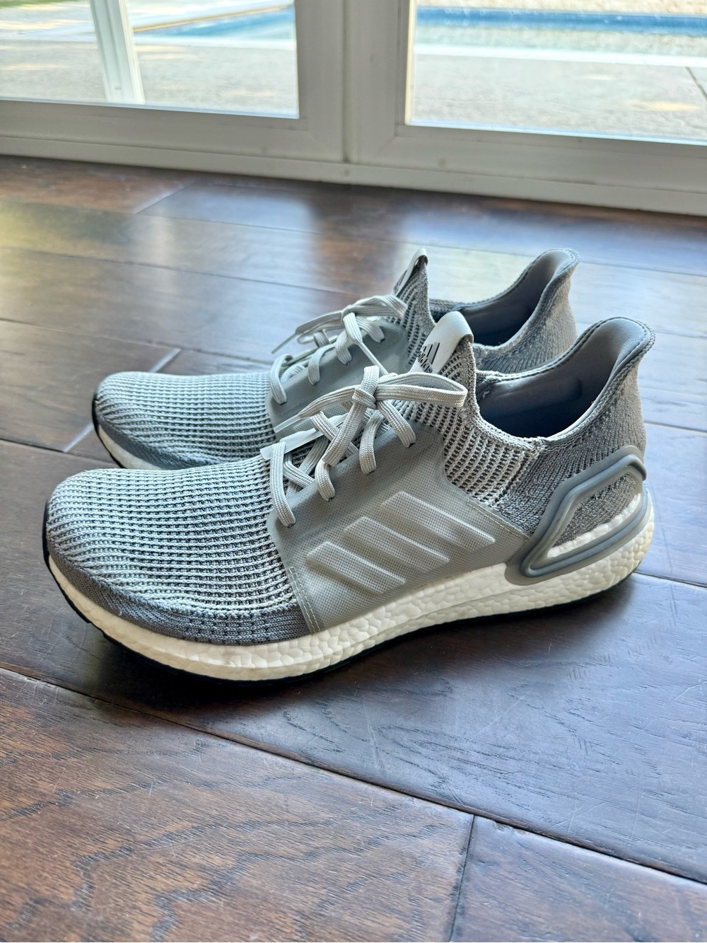 Adidas Ultraboost Men's Grey Running Shoes Size 13